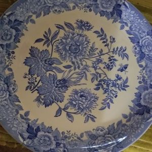 Spode Blue Room Collection Jasmine Style 12in plal